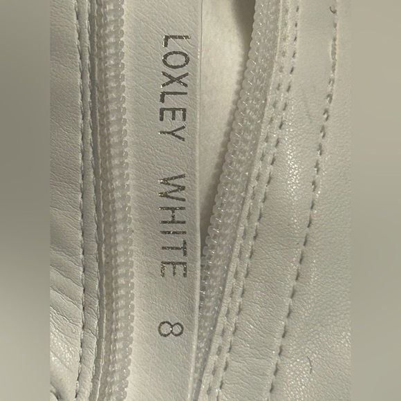 Azalea Wang Lovely White Platform Stretch Sock Vegan Bootie Size 9 - Picture 14 of 15